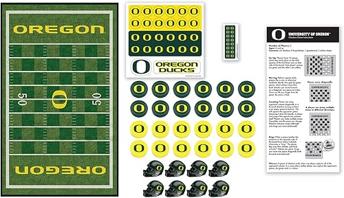 Miniatura 5 de MasterPieces Juego familiar  NCAA Oregon Ducks Checkers  Juego de mesa con licencia oficial para niños y adultos de 13 x 21 pulgadas
