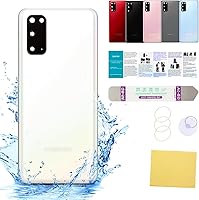 Vista 29 de Compatible para Samsung Galaxy S20+ Cubierta Trasera de Vidrio de Repuesto 6.7 Pulgadas Galaxy S20 Plus SM-G985 SM-G986 Todos los Operadores