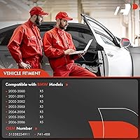 Vista 2 de A-Premium Elevalunas eléctrico con motor de repuesto para BMW E53 X5 2000-2006 lado del conductor delantero izquierdo