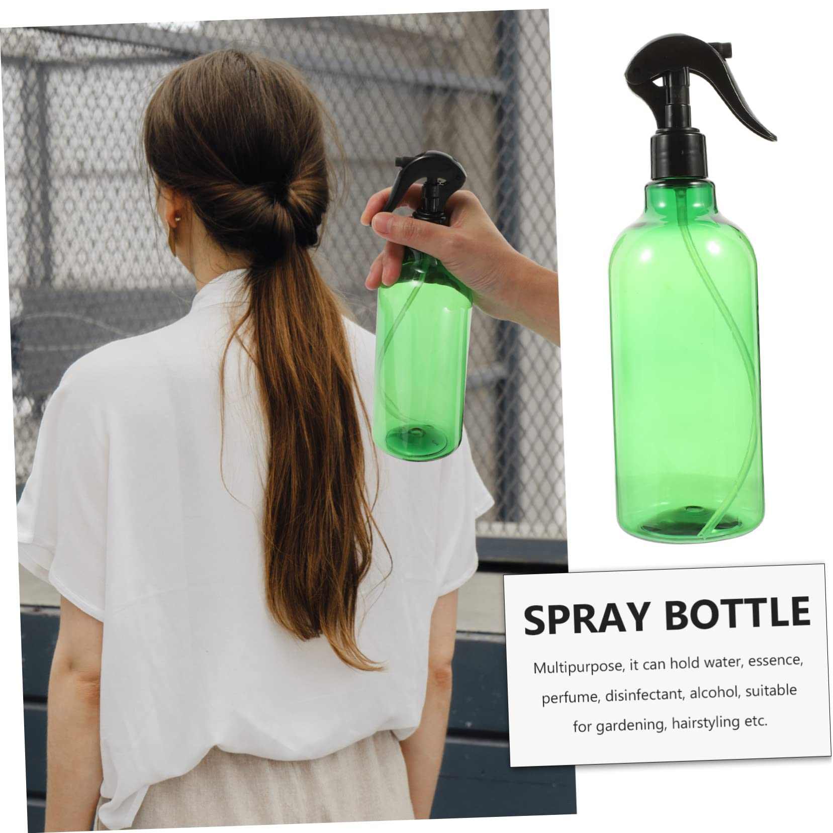 MAGICLULU 3 Set Di Flaconi Spray in Plastica A Nebbia Fine 100 Ml Profumi Cosmetici Bottiglie Da Viaggio Ricaricabili 3 Pezzi*3