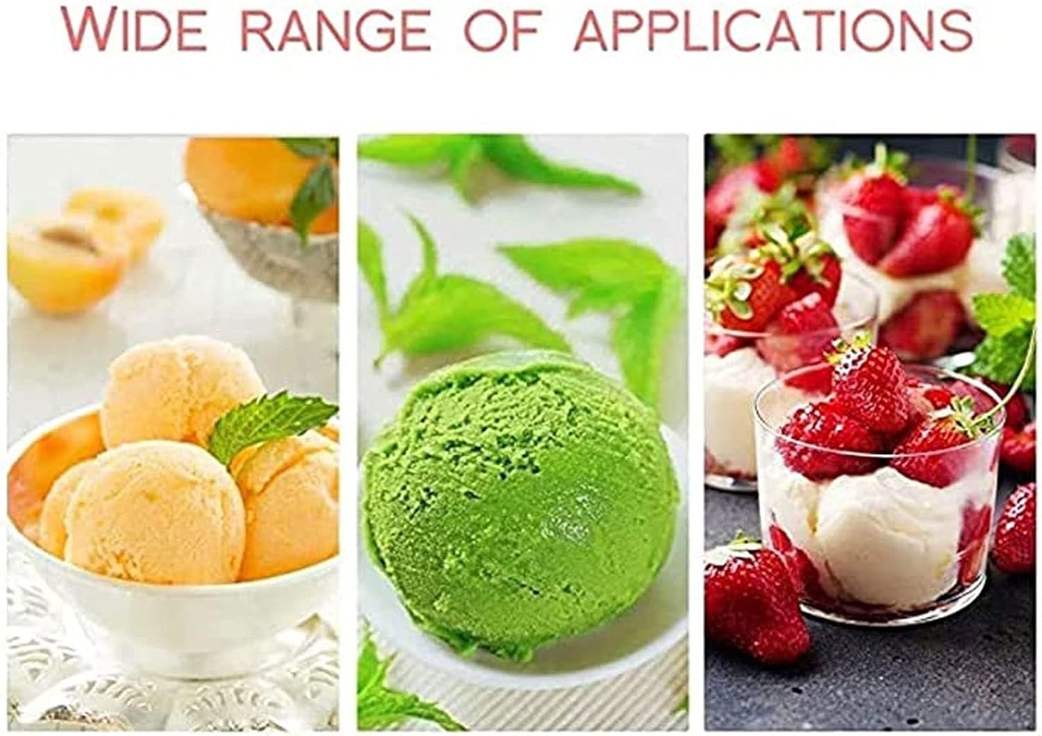 Soft Ice Cream Machine, Mini Fruit Soft Ice Cream Machine, Gelato Sorbet Machine Freezing Yogurt Machine, Ideal for Making Healthy Sorbets, Sorbets,220V,220v