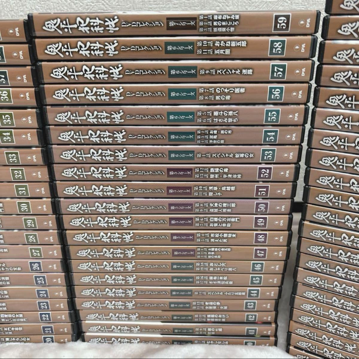 買取価格『鬼平犯科帳DVDコレクション』デアゴスティーニ ｜三月兎之杜 