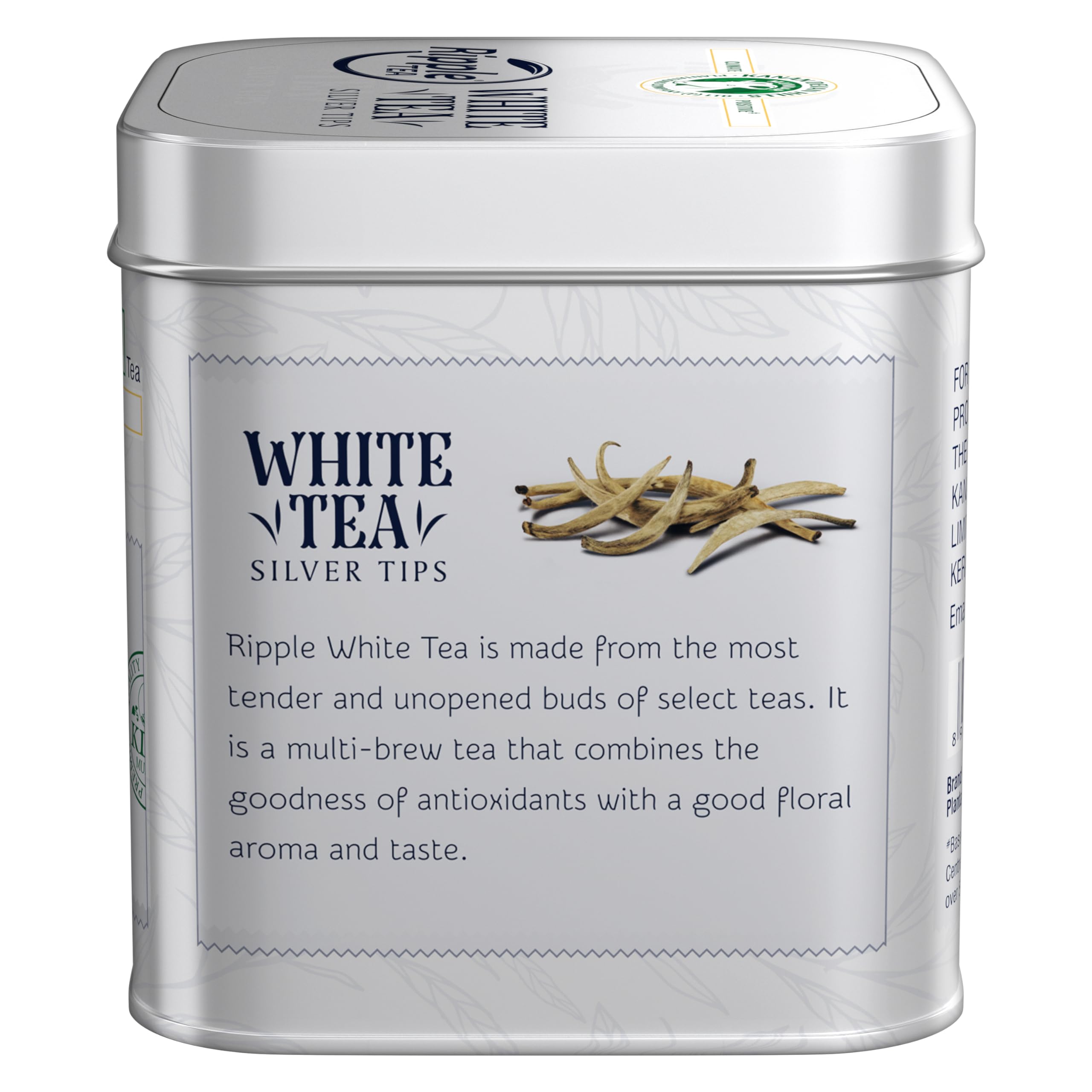 Ripple White Tea Silvertips - 25gm - Image 3 thumbnail