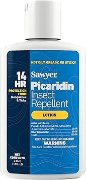 Sawyer Products SP564 Premium Insect Repellent with 20% Picaridin, Lotion, 4-Ounce Sawyer Products SP564 Premium Insect Repellent with 20% Picaridin, Lotion, 4-Ounce