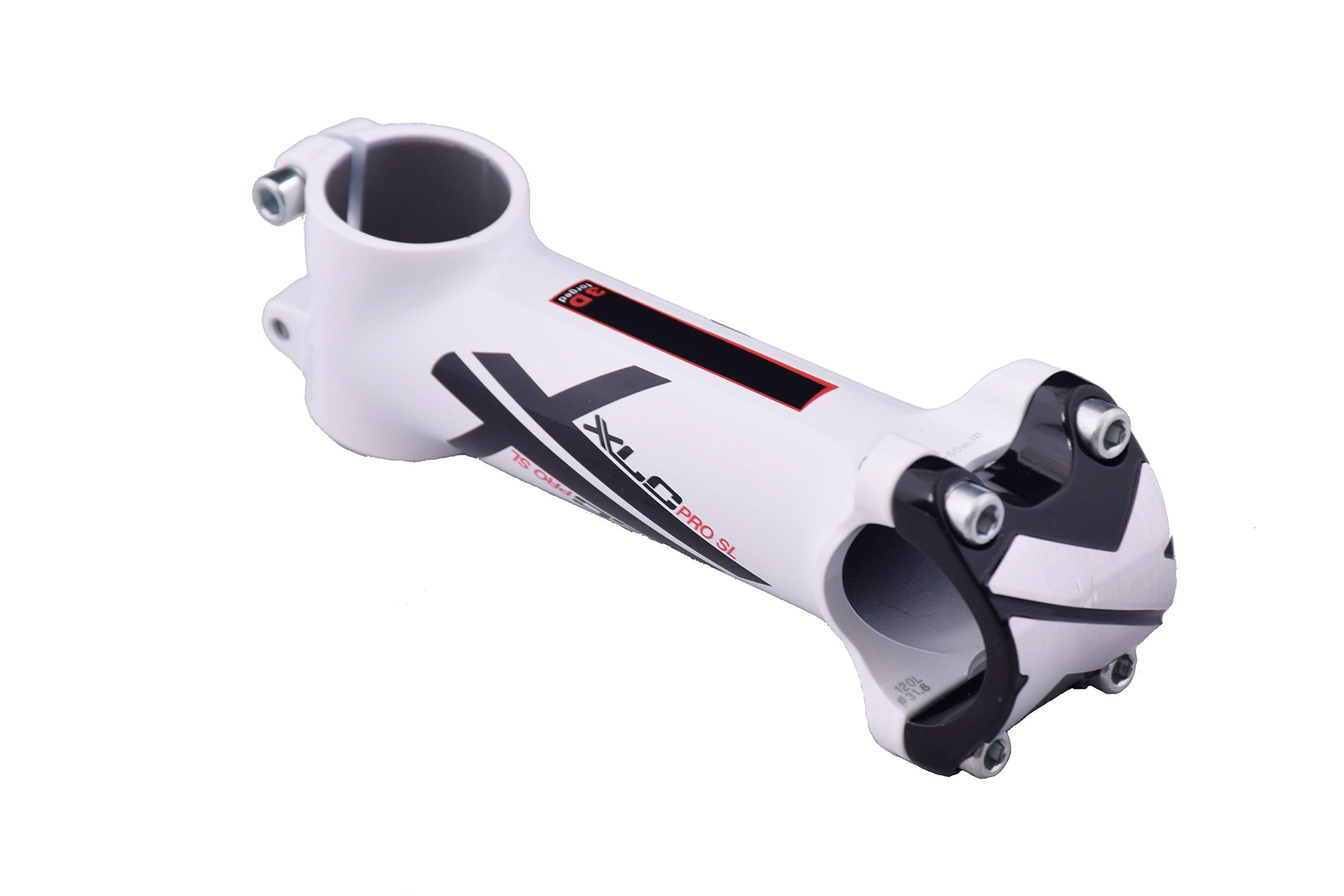 SL A-HEAD ROAD/ MTB BIKE STEM XLC PRO SL 1 1/8" LIGHTWEIGHT ROAD BIKE / MTB A-HEAD STEM 31.8MM WHITE & BLACK 120mm 50% OFF