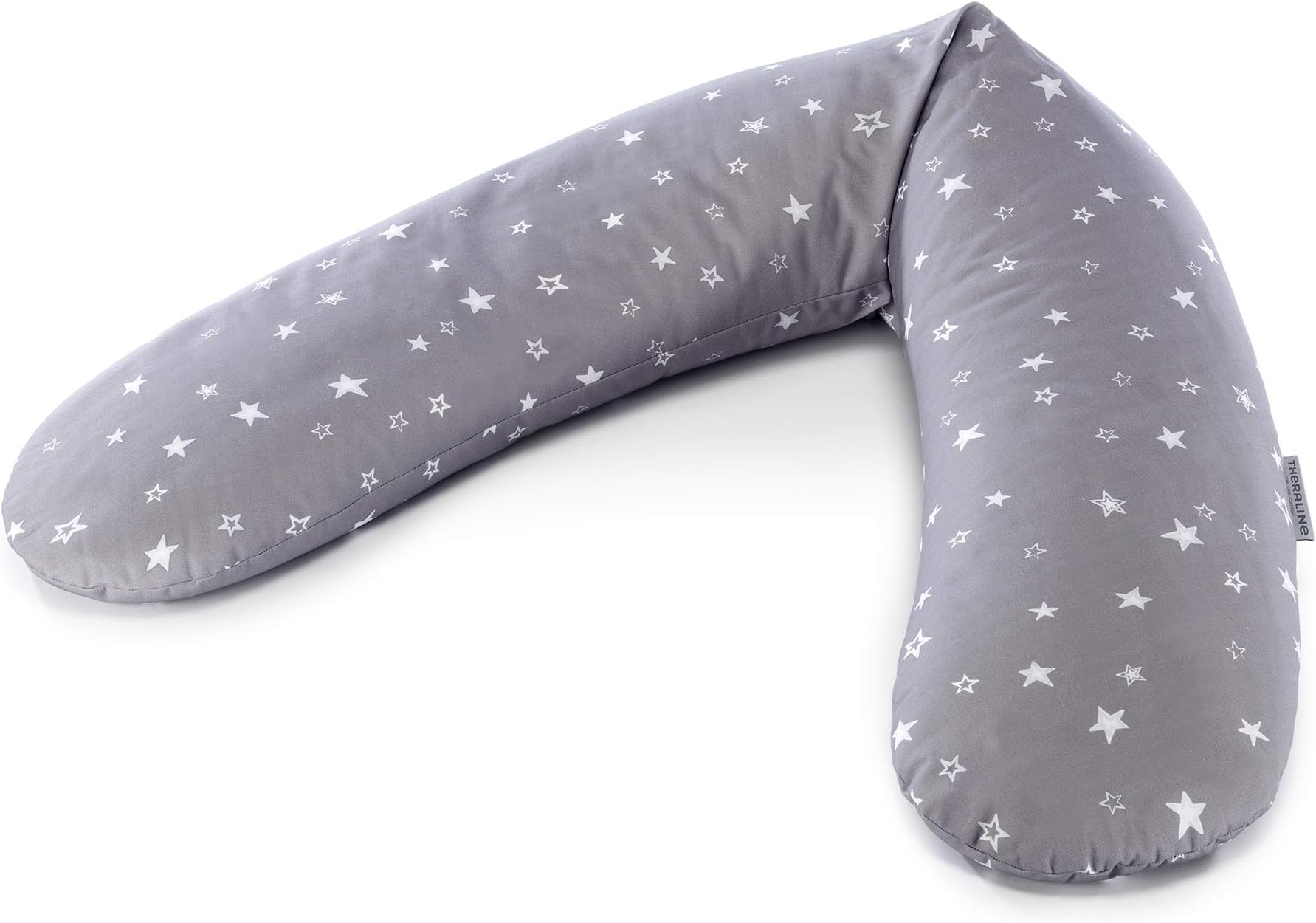 Theraline The Perfect Pillow For Pregnancy and Nursing, Grey