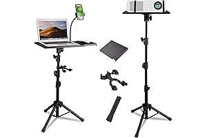 Projector Stand Tripod Laptop Stand with Adjustable Height