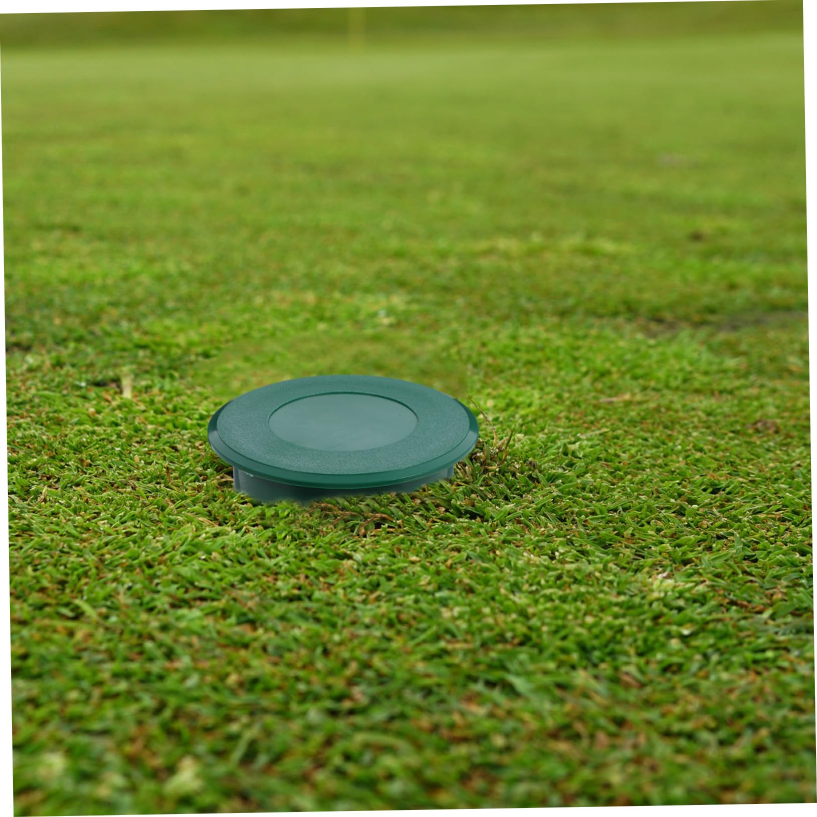 Happyyami Hole Putting Cup Golf Putting Cup Flag Practice Training Aid Portable Cover