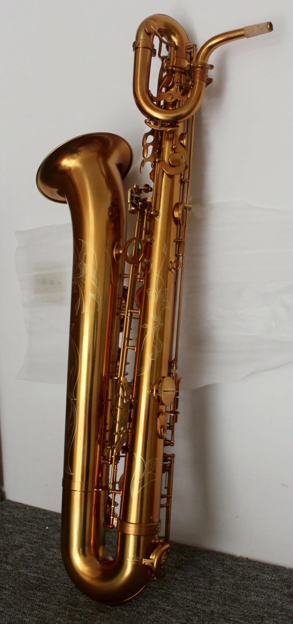 Profesjonalny saksofon barytonowy Vintage Warrior Lacquer z futerałem Saksofon
