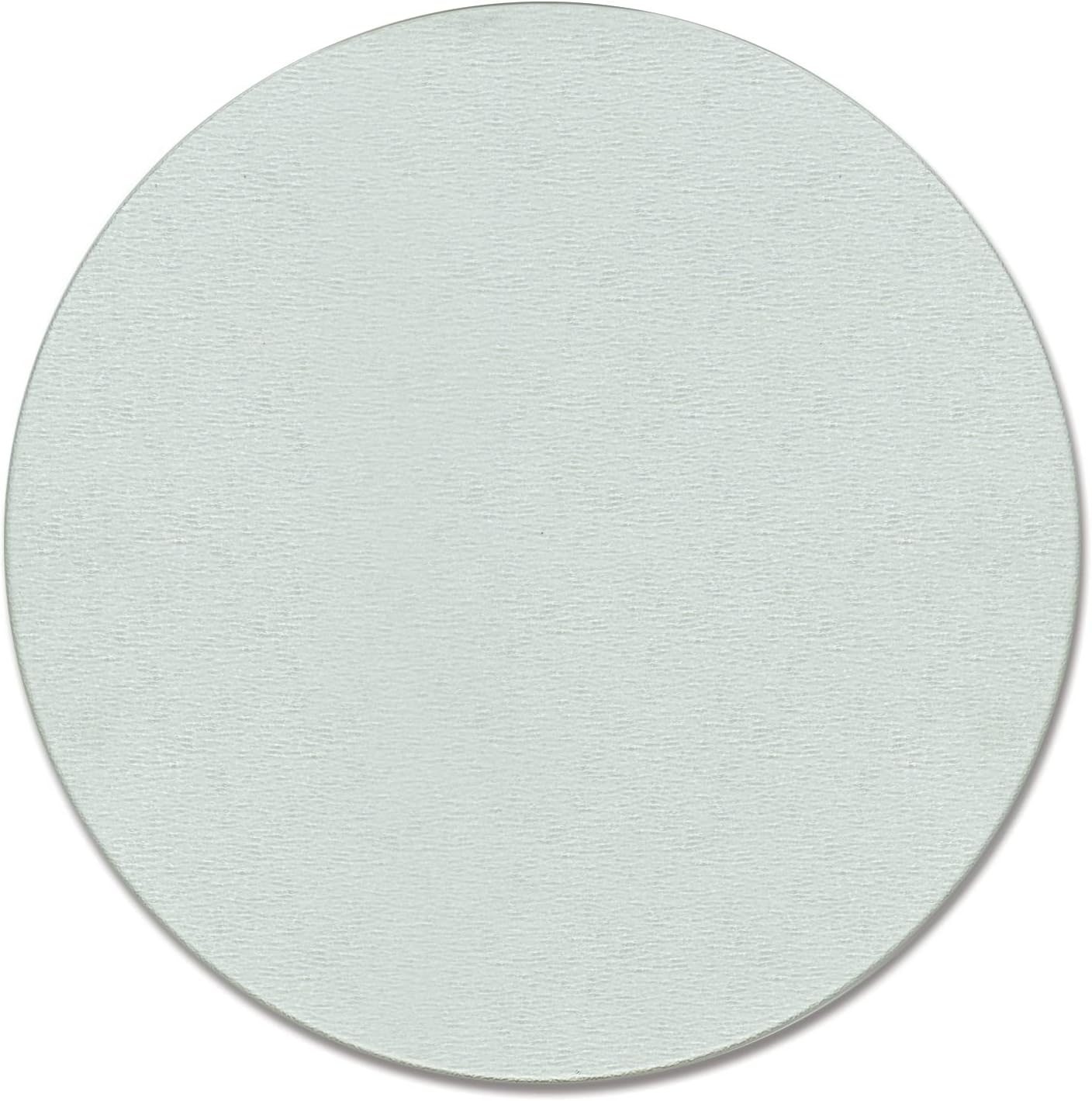 CounterArt TransparentTextured 4mm Round Tempered Glass Cutting Board 16" Round Manufactured in the USA Food Preparation Board, Cake Plate, Pizza Stand