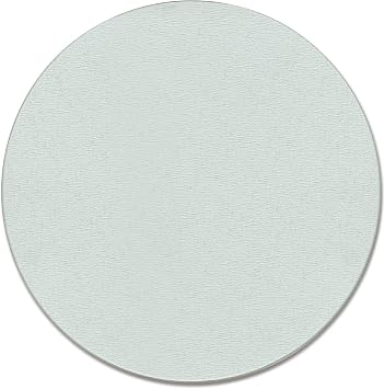 CounterArt TransparentTextured 4mm Round Tempered Glass Cutting Board 16" Round Manufactured in the USA Food Preparation Board, Cake Plate, Pizza Stand