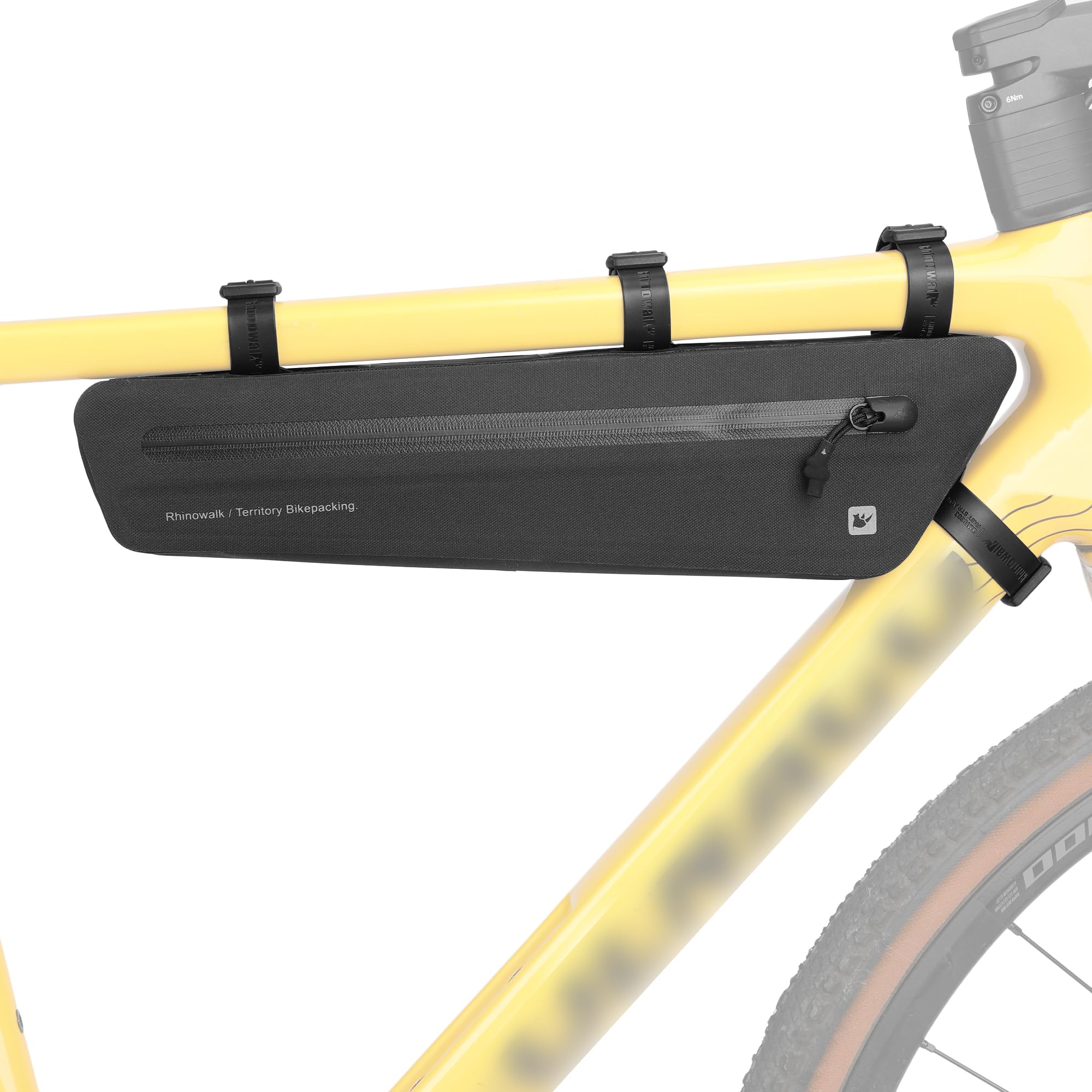 Rhinowalk Bike Frame Bag Waterproof Bicycle Top Tube Bag Cycling Tools Storage Bag for MTB Road Bike Accessory