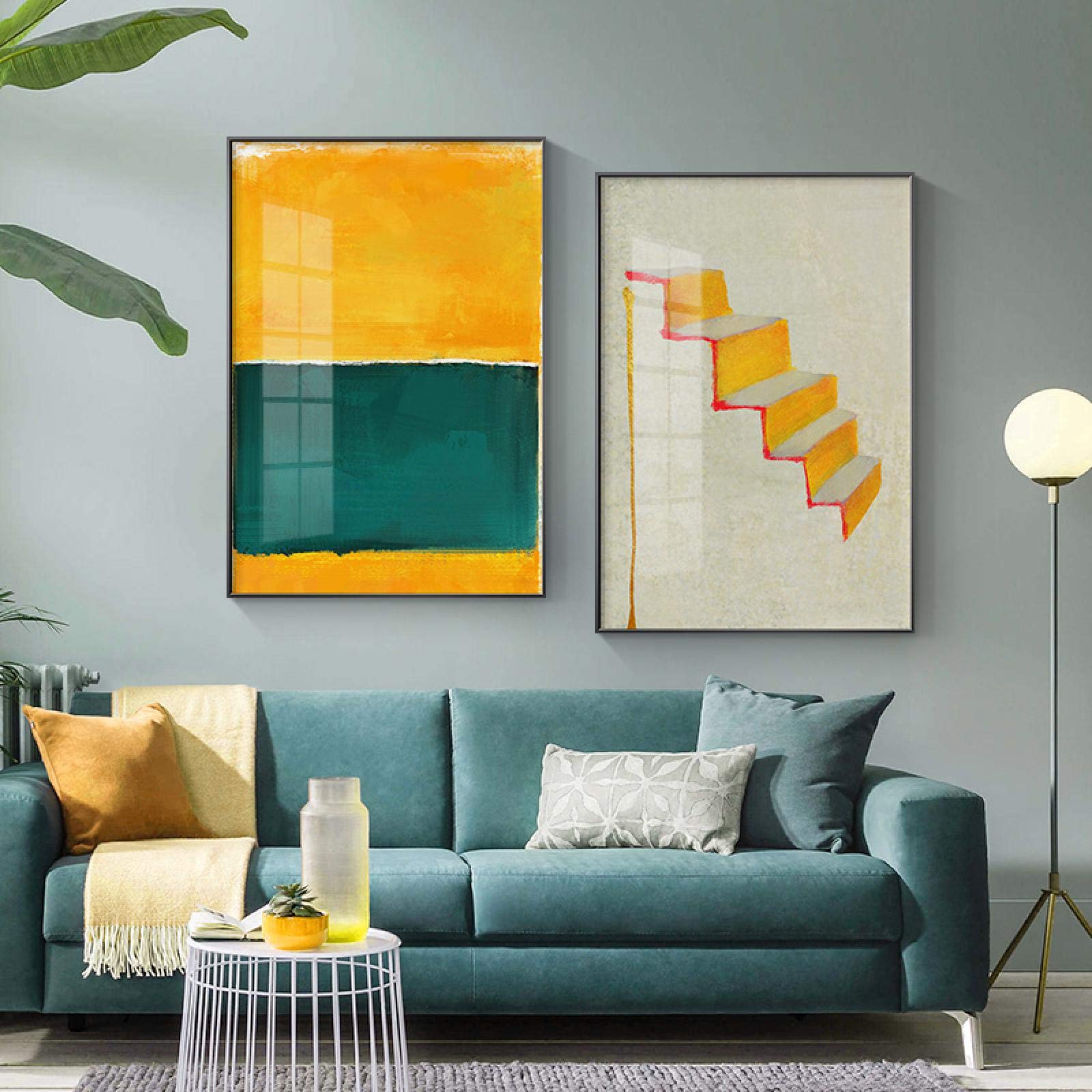 Art mural image colorée haut de gamme pour une décoration intérieure chic - 8