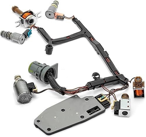 SLTY Kit de solenoide maestro de transmisión 4L60E 4L65E 4L70E compatible con GM EPC Shift TCC 3-2 PWM 1993-2006