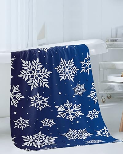 Miniatura 3 de Juego de 3 toallas de baño toalla de baño súper suave y absorbente toalla de mano toalla de playa de lujo para cocina ducha viajes invierno Navidad