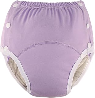 Bladder Control Devices,Incontinence Underwear for Men Women Waterproof Breathable Adjustable Adult Diapers with Snap Closure Leakproof 5-Layer Fast Absorbent Elastic Washable, S