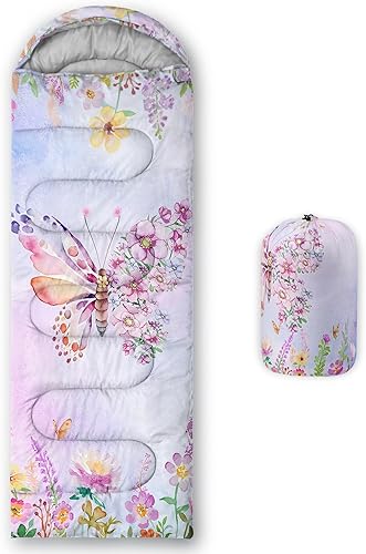 Camping Sleeping Bags,3 Season Warm & Cool Weather,Lightweight,Waterproof Sleeping Bags for Adults & Kids,Traveling,and Outdoors,Camping Gear