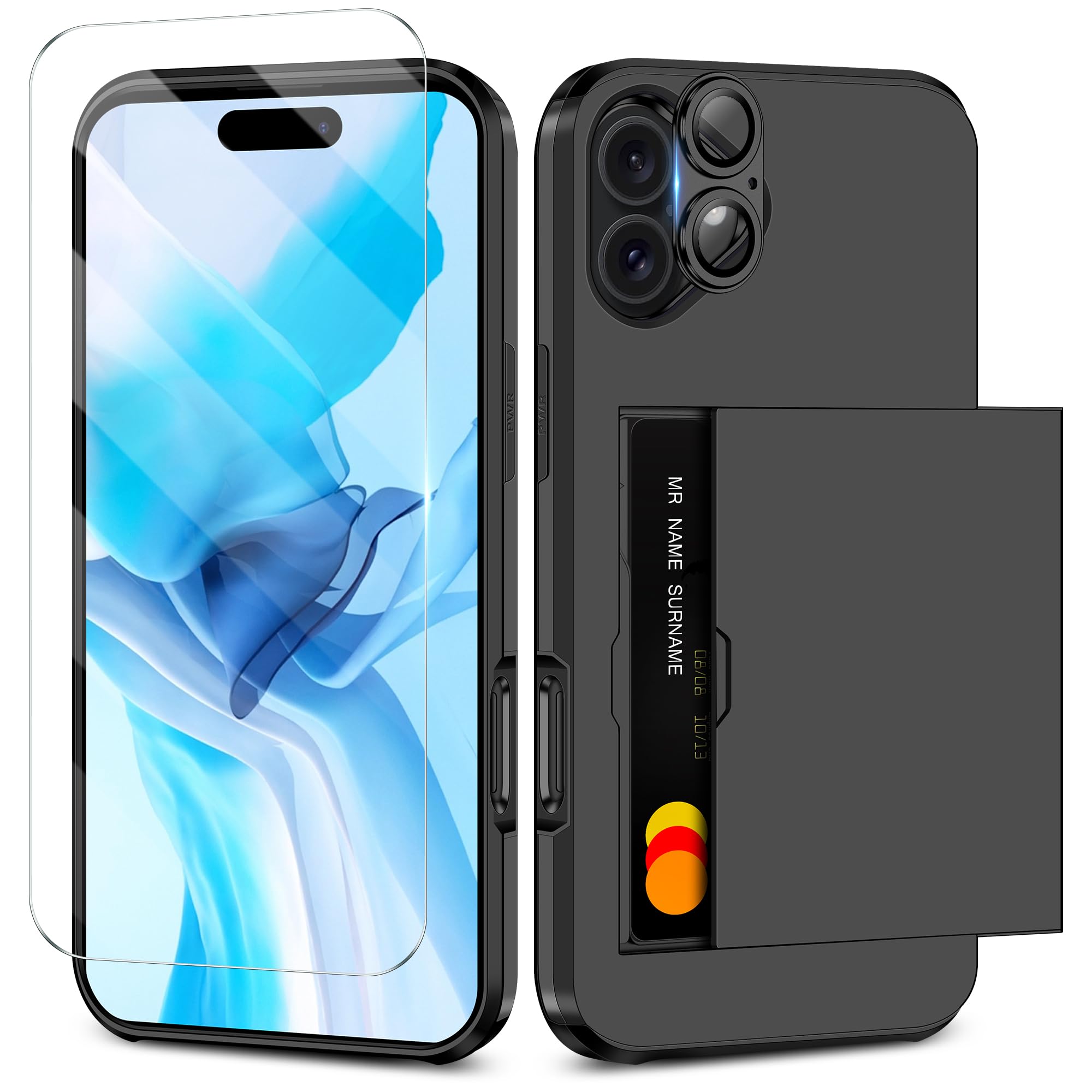 iPhone16 ケース、フィルム付き Amazon.co.jp: iPhone16 ケース クリア 耐衝撃 ガラスフィルム