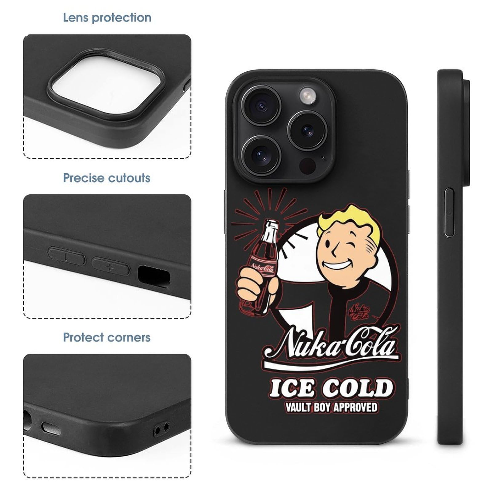 Amazon.co.jp: Vault Boy ボルトボーイ iPhone 15 ケース 携帯カバー 