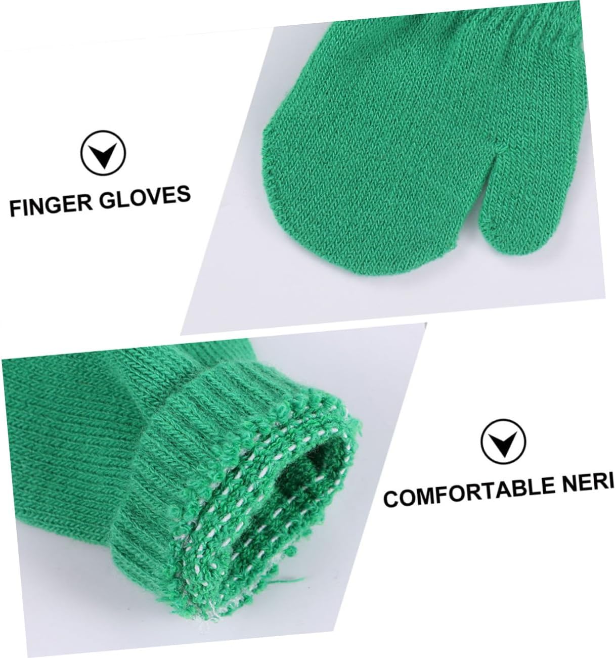 LIFKOME 10pairs Boys Mittens Boys and Girls Knitted Gloves Full Finger Warm Gloves Unisex Adult Winter Mittens
