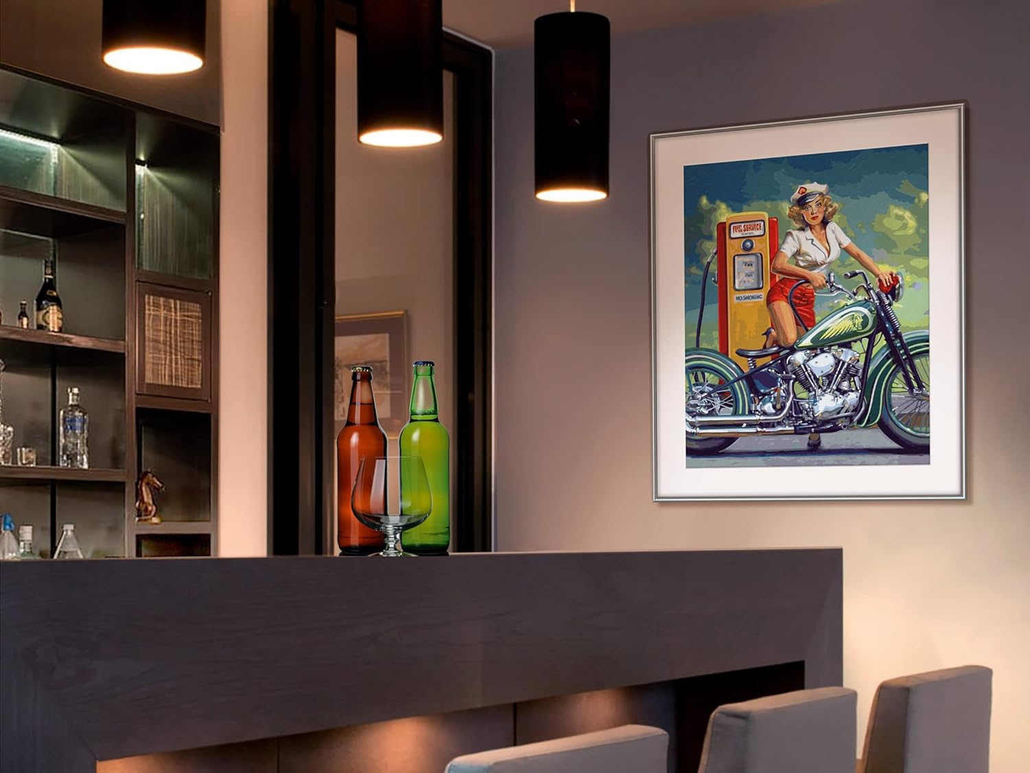 Schipper Route 66 Paint by Number Kit