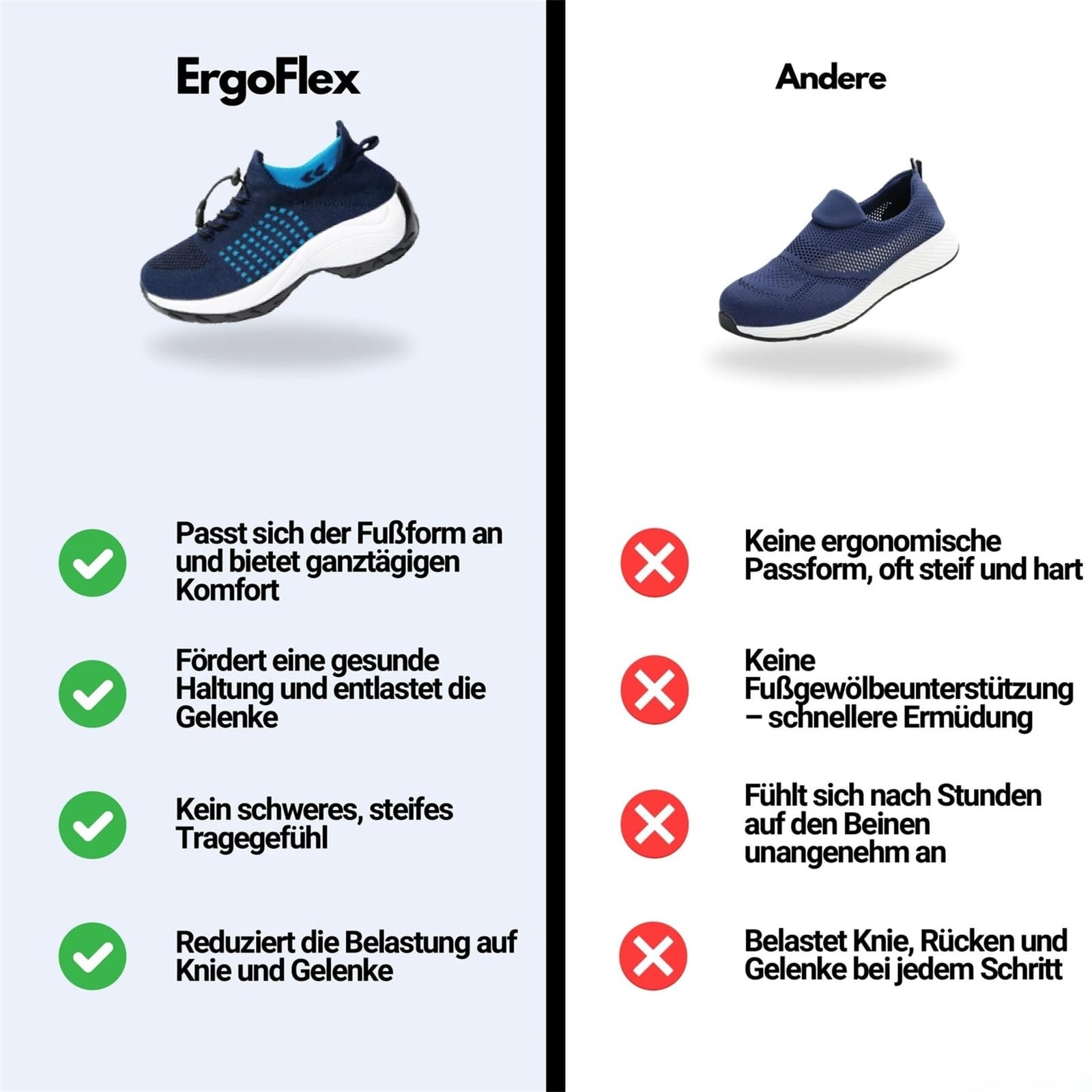 MEIION ErgoFlex Komfort Schuhe Damen Laufschuhe Atmungsaktive Trainer für Outdoor und Fitness Sportliche Sneakers für Komfort und Stabilität