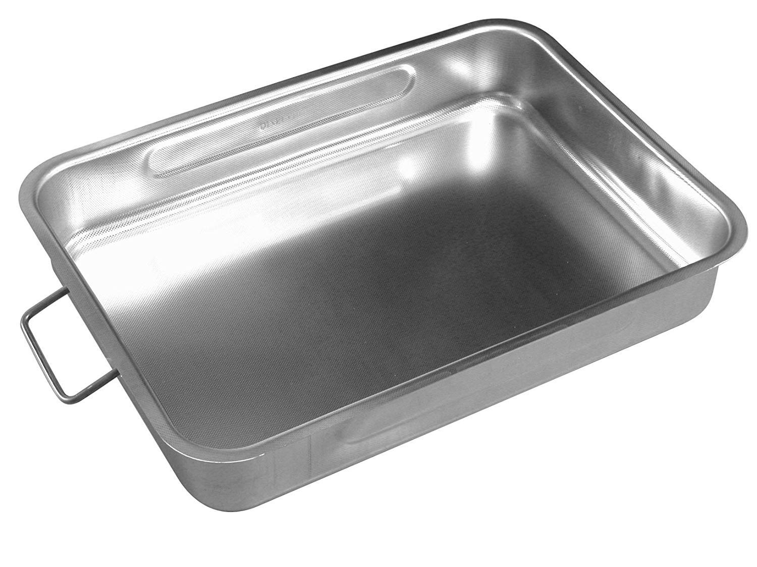 steel pan Sud417 Teglia, Stainless Steel, Argento, 60X40