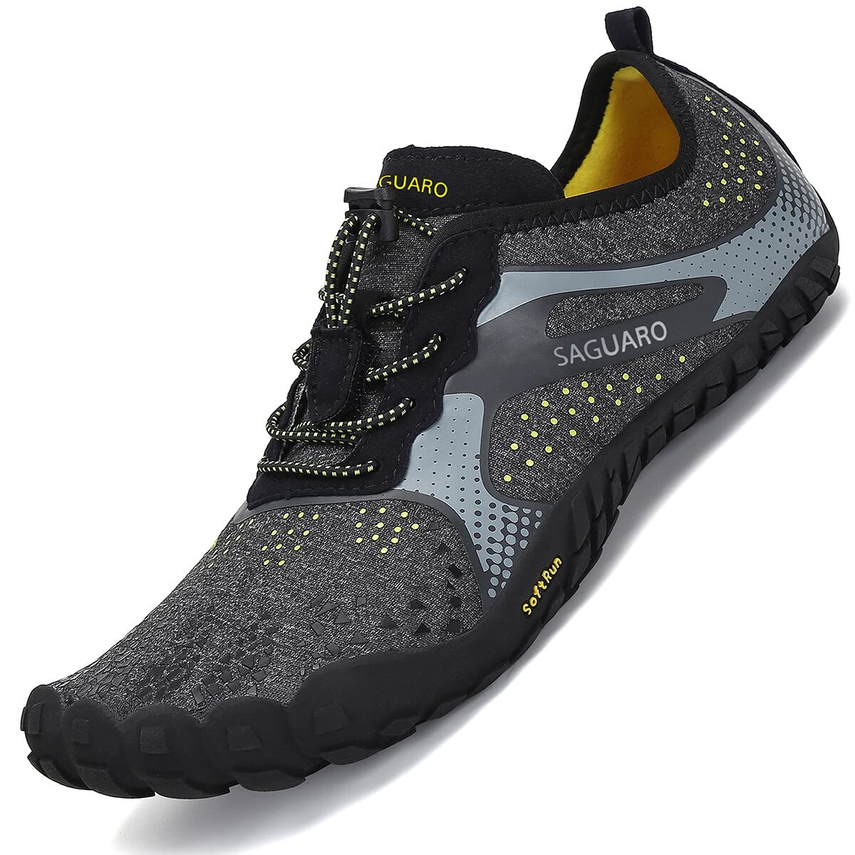 SAGUARO Barefoot Hombre Mujer Zapatillas Minimalistas para Zero Drop Soles y Wide Tox Box,Gr.35-48 EU