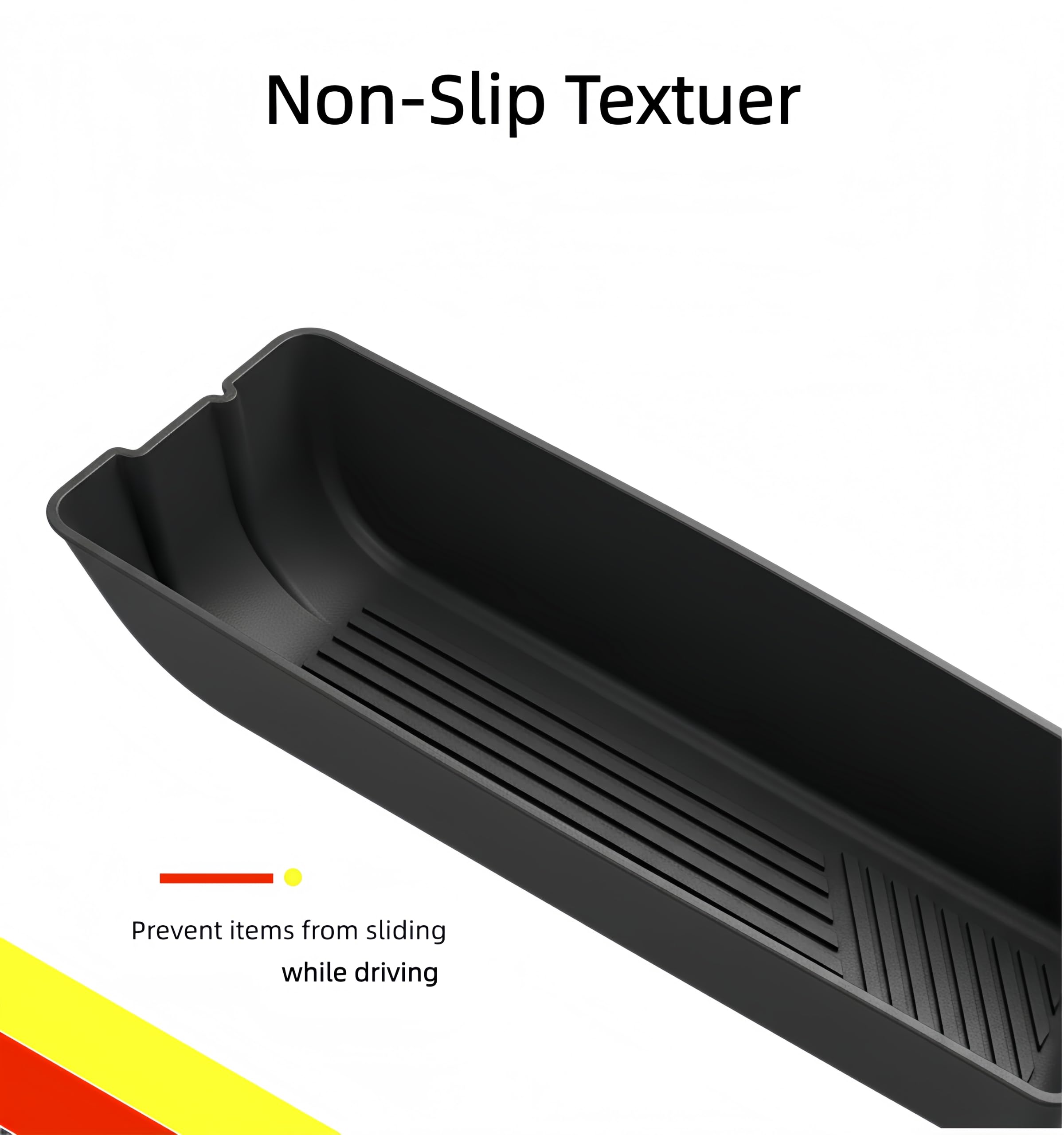 POETRYXIAO Organizer per portiera anteriore e posteriore dell'auto, adatto per BMW X3 G45 G48, set da 10 pezzi, accessori per interni dell'auto, impedisce lo scivolamento e riduce il rumore, nero