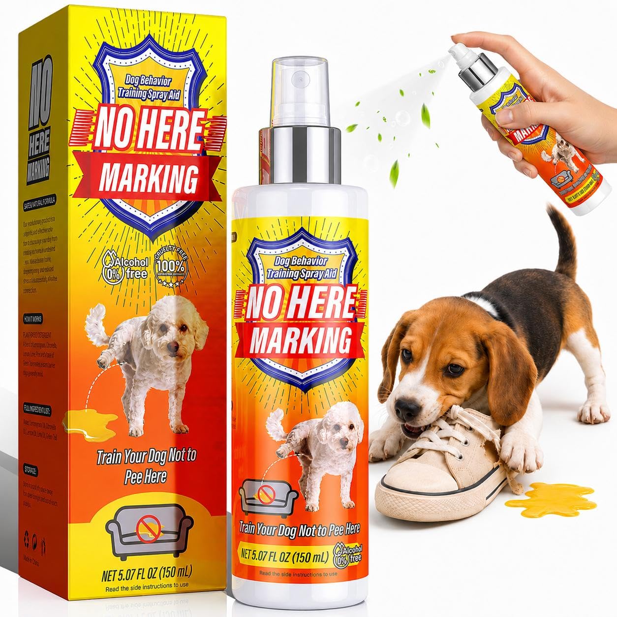 reatoy Bitter Apple & Potty Training Spray