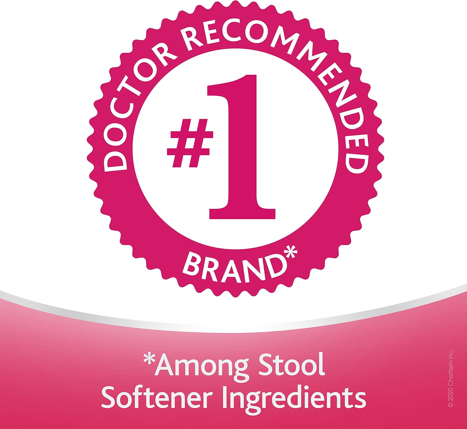 Dulcolax Pink Stool Softener, Docusate Sodium, 100 mg Soft Gel Tablets, 25 Count