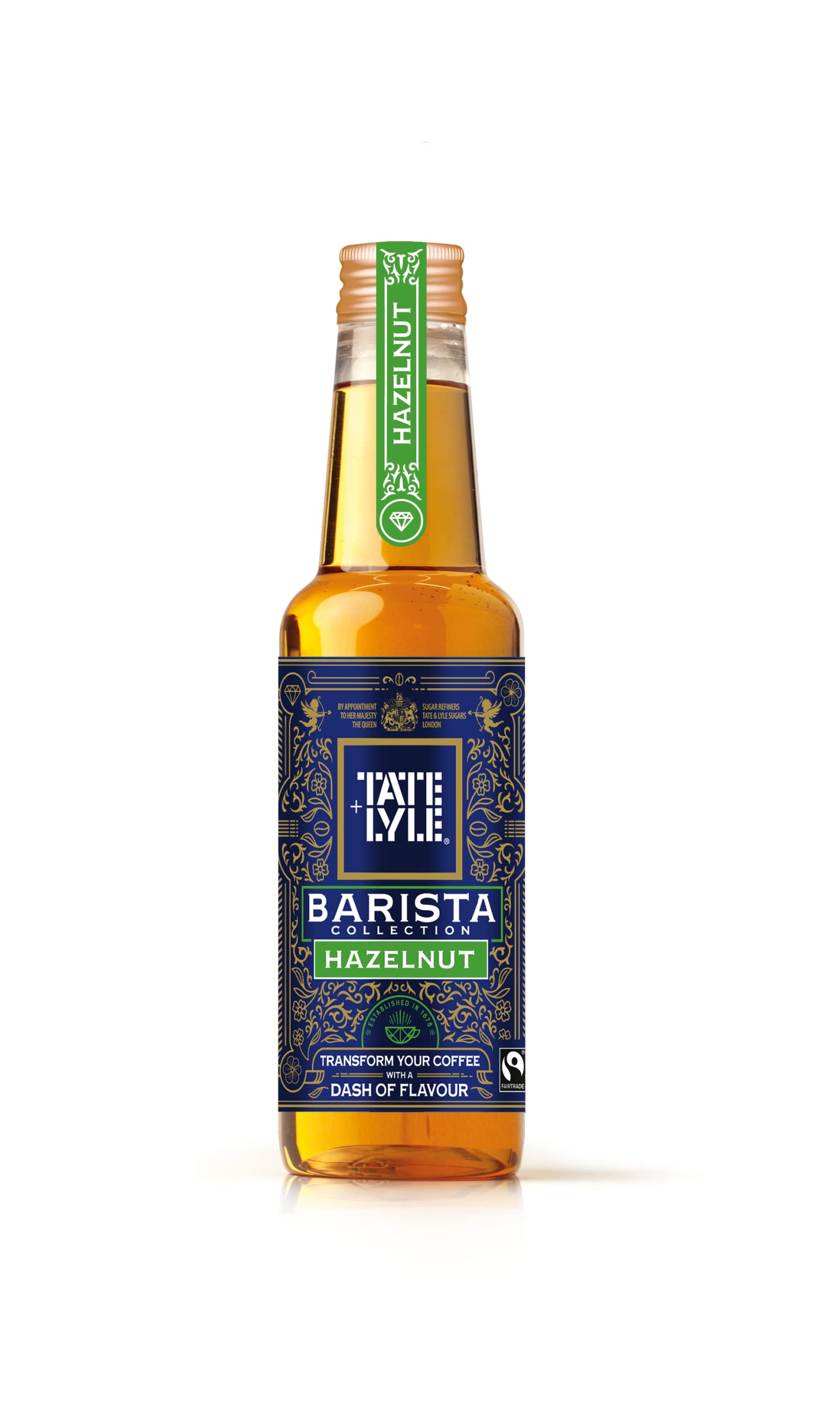Tate & Lyle - Hazelnut Syrup - Fairtrade Syrup Set, Vegan and Vegetarian Frie...
