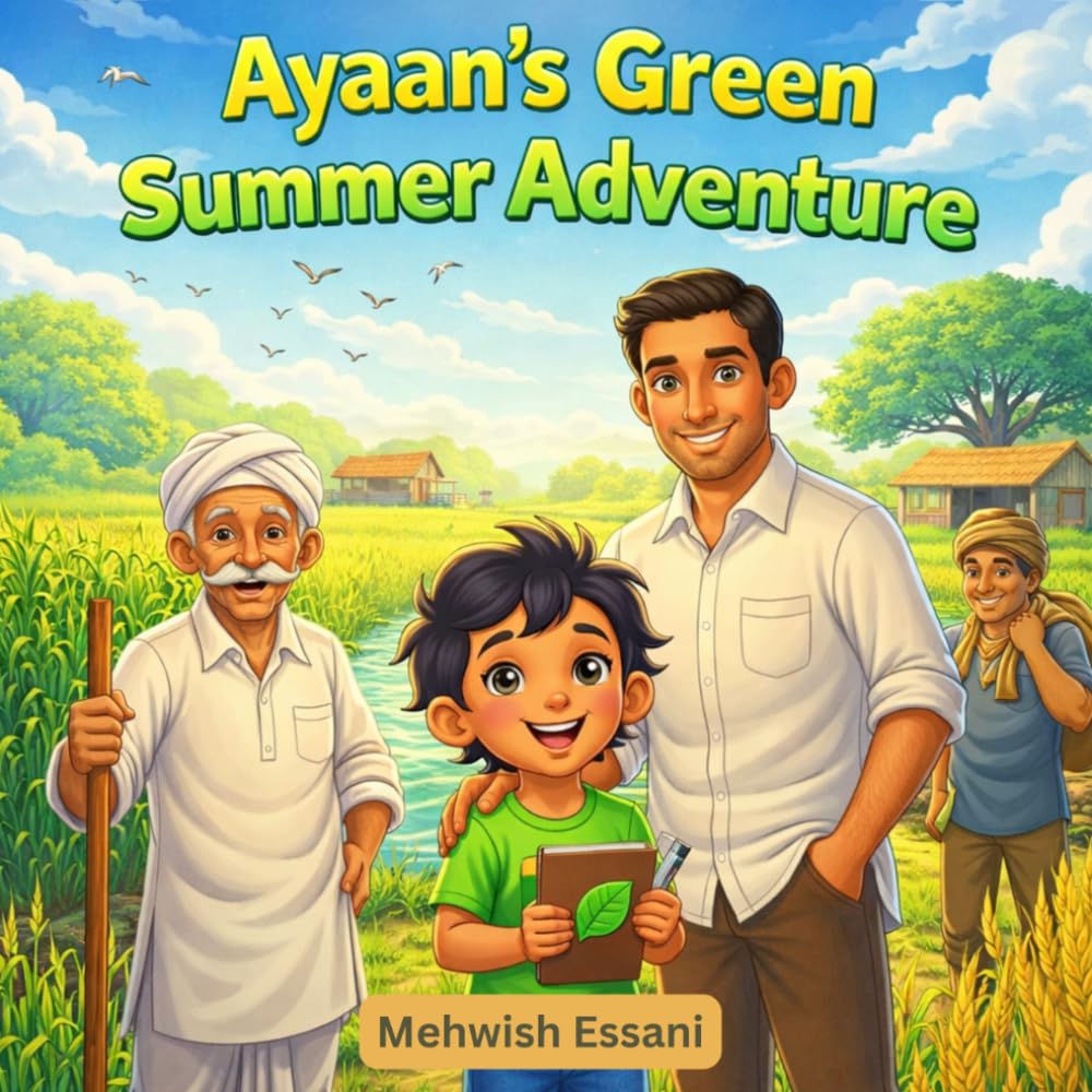 Ayaan’s Green Summer Adventure: A story about exploring the fields that feed us