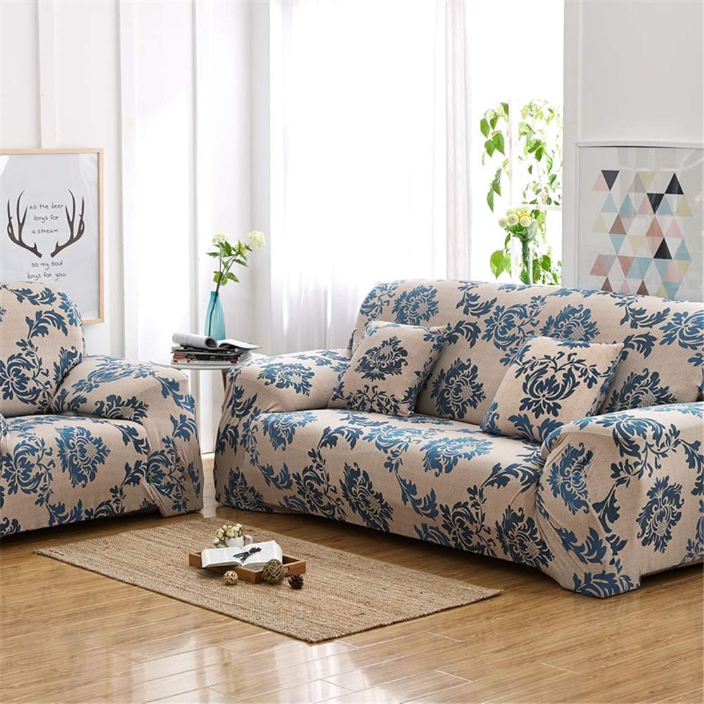 PPDD All-inclusive Non-slip Covers Sofa Furniture Thicken Elastic Fabric Couch Slipcover Quilted Comfortable Furniture Protector for With armrests L Shape Corner etcL-1 seat (90cm~140cm)