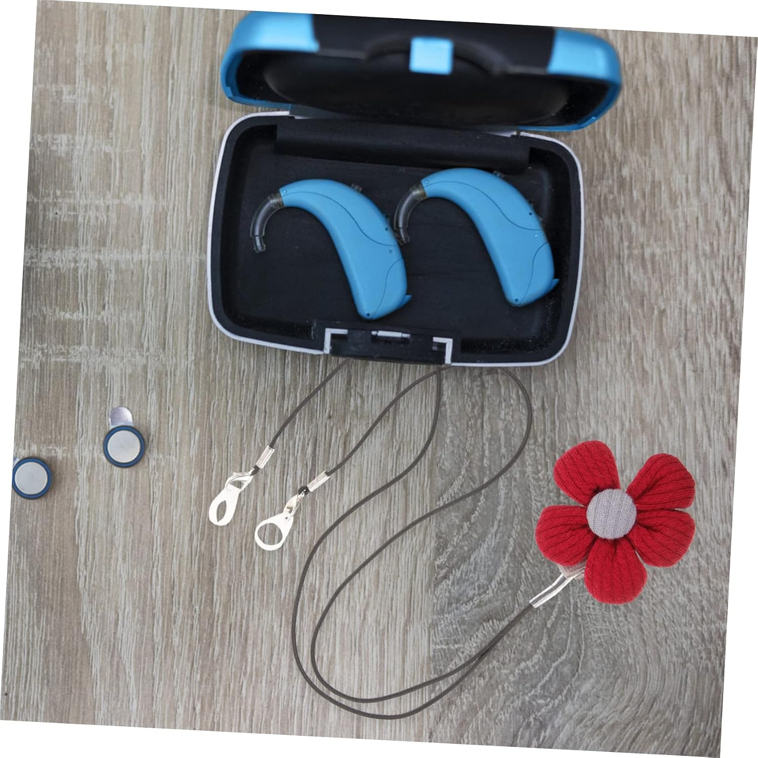 Hearing Aid Lanyard Clip Lost Portable Accessory for Boys and Girls Adults Lightweight Design for Daily Use Suitable for Seniors and Boy Girl Prevents Hearing Device Loss