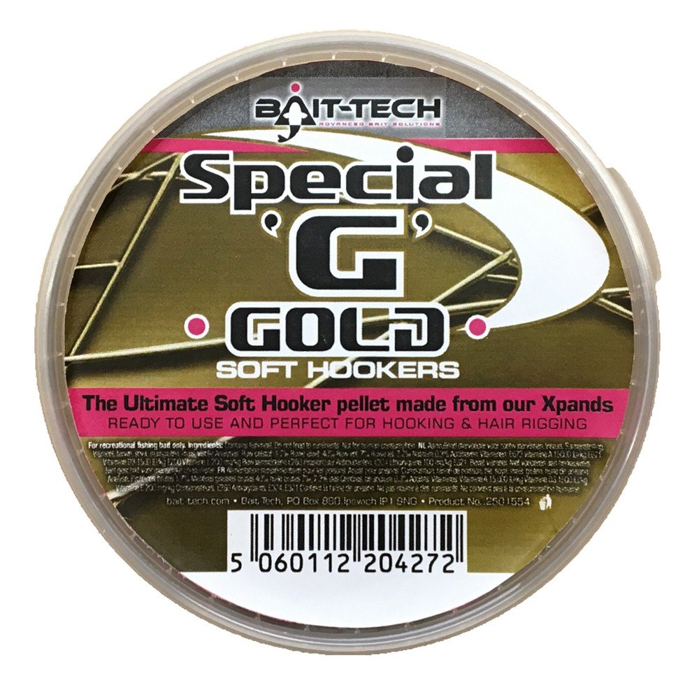 Soft Hook Pellets Special G Gold 6mm (90g) Bait -Tech Fishing Bait