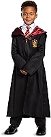 Vista 1 de Harry Potter Robe, Official Hogwarts Wizarding World Costume Robes, Classic Kids Size Dress Up Accessory