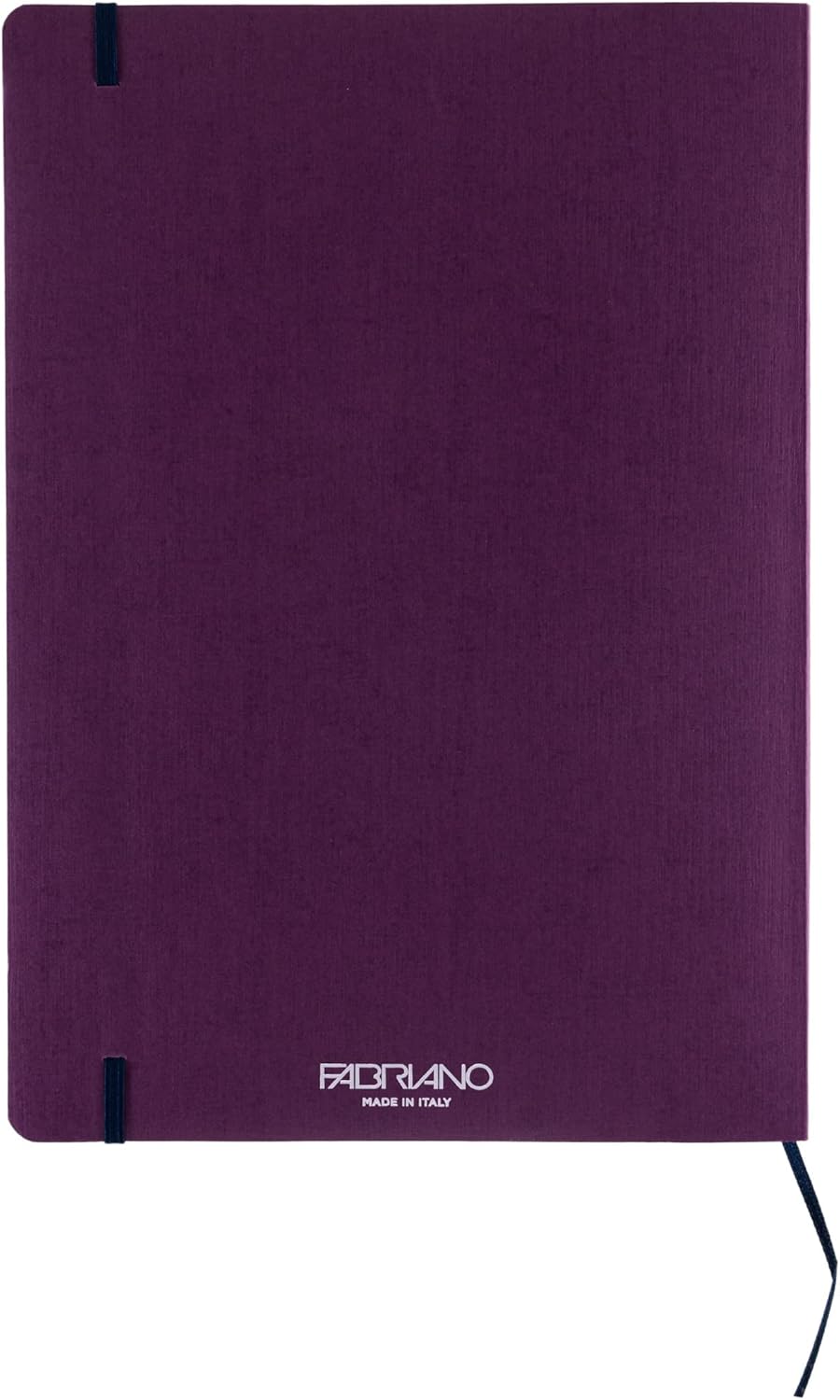 Fabriano Ecoqua Plus Stitch-Bound Notebook, 8.3" x 11.7", A4, Lined, Wine