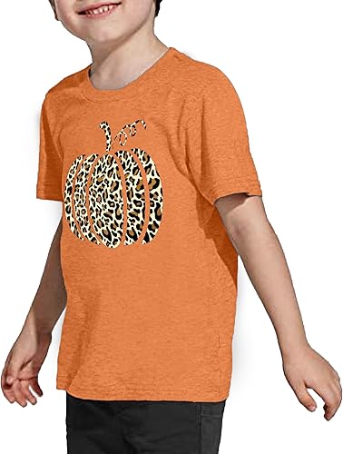Miniatura 4 de Toddler Boys Girls Halloween Shirts Pumpkin T Shirt Kids Short Sleeve Cute Graphic Tee Tops