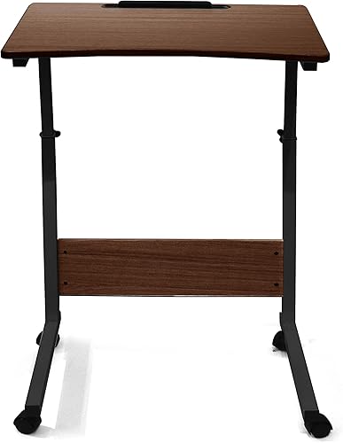 Miniatura 4 de Urban Lifestyle - Escritorio ajustable de madera para laptop, color negro