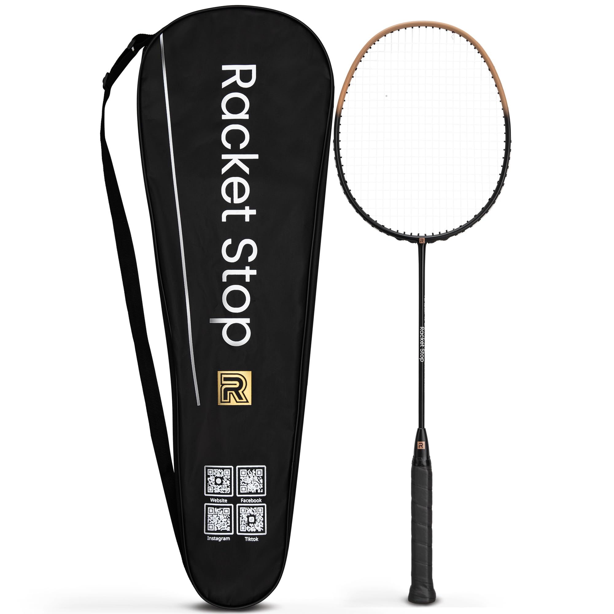 Carbon X PRO Badminton Racket, 4U Lightweight (70–75g)