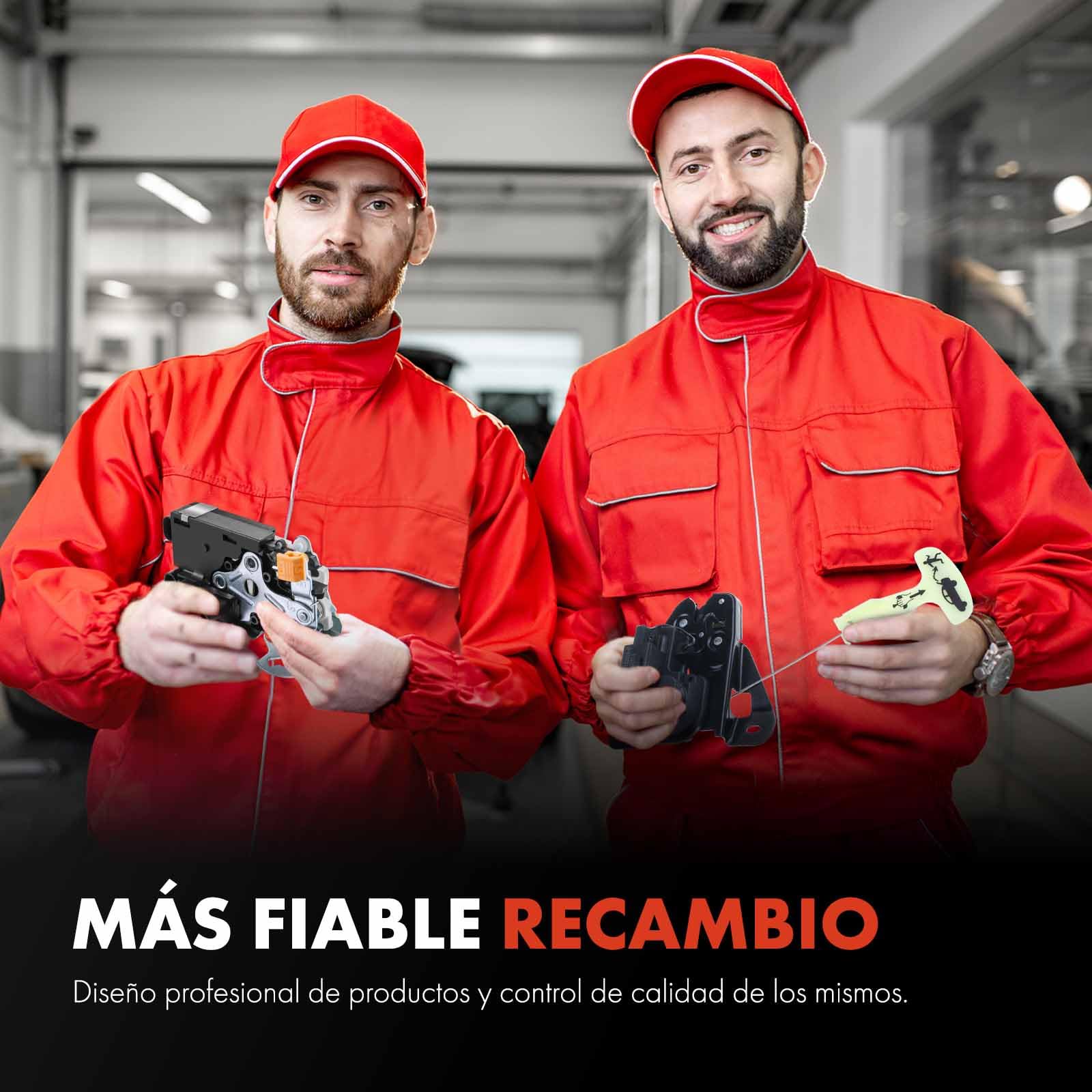 Frankberg 1x Cerradura de puerta Cierre centralizado Delantero Izquierda 9-Postes Compatible con Ibiza IV 2008-2018 P.a.s.s.a.t 2005-2012 T.i.g.u.a.n 2007-2018 Q7 2006-2015
