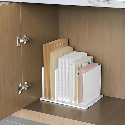 Miniatura 8 de NiHome Adjustable Reusable Shopping Bag Organizer, Adjustable Paper Bag Organizer, Large Capacity Shelf Dividers for Tote Purse Handbags Grocery