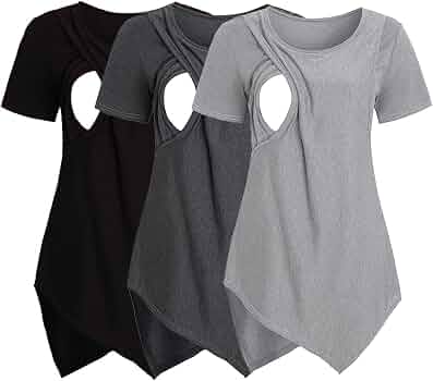 T-shirts asymétriques à rayures blanches tendance pour l'été