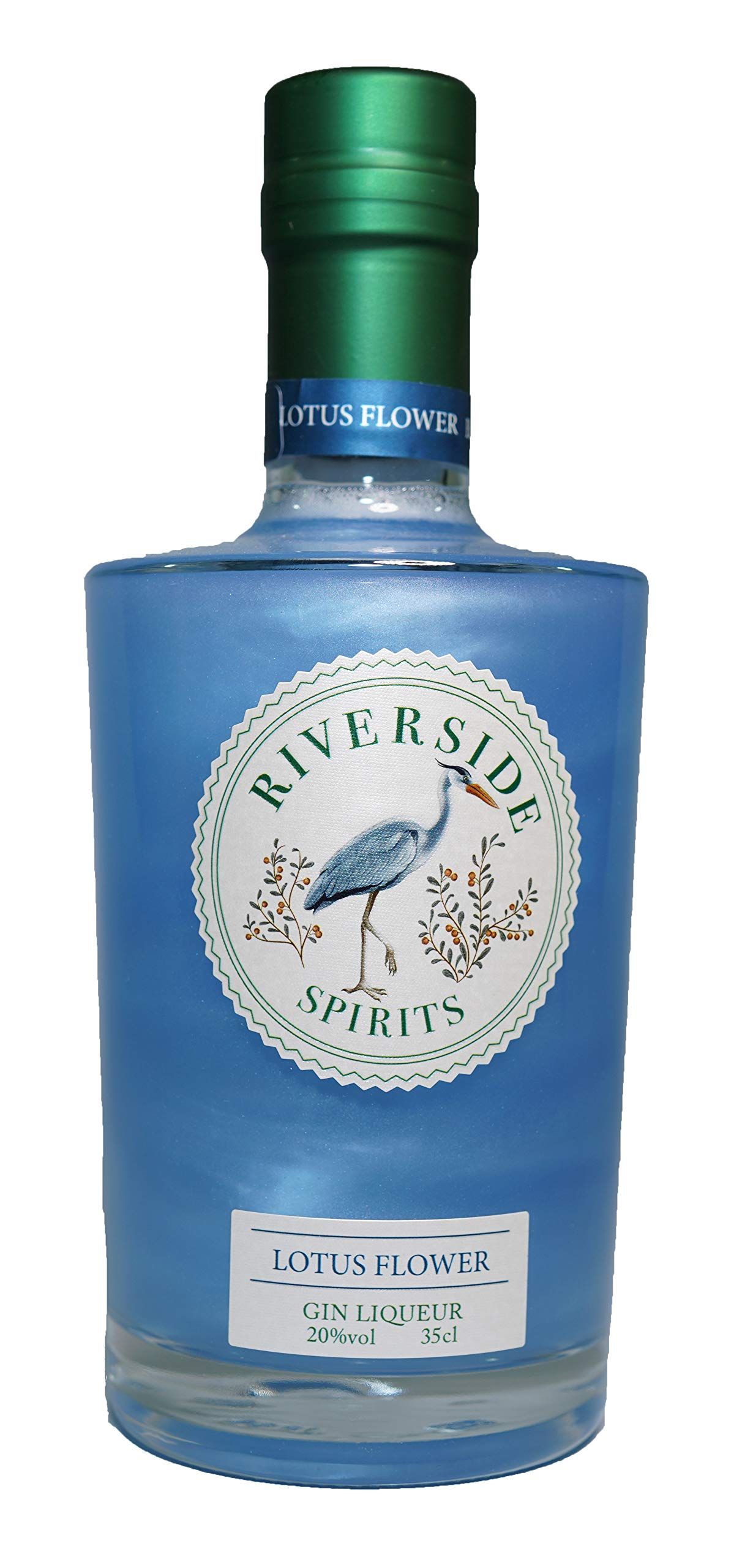 Riverside Spirits Lotus Flower Shimmer Gin Liqueur, 35 cl