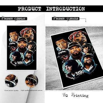 ポスター 額縁付き ラッパー アート 4枚セット ポスター 額縁付き ラッパー アート 4枚セット - メルカリ