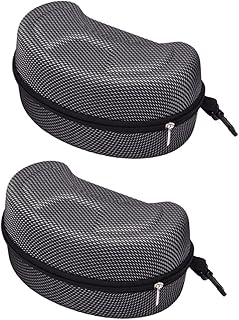 CRILSTYLEO 2pcs Glasses Case Hard Eyeglass Case Motorcycle Riding Glasses Riding Goggles Swimming Goggle Bag Safety Glasses Case Goggles Storage Cycling Glasses Case Ski Glasses Box Eva Ski