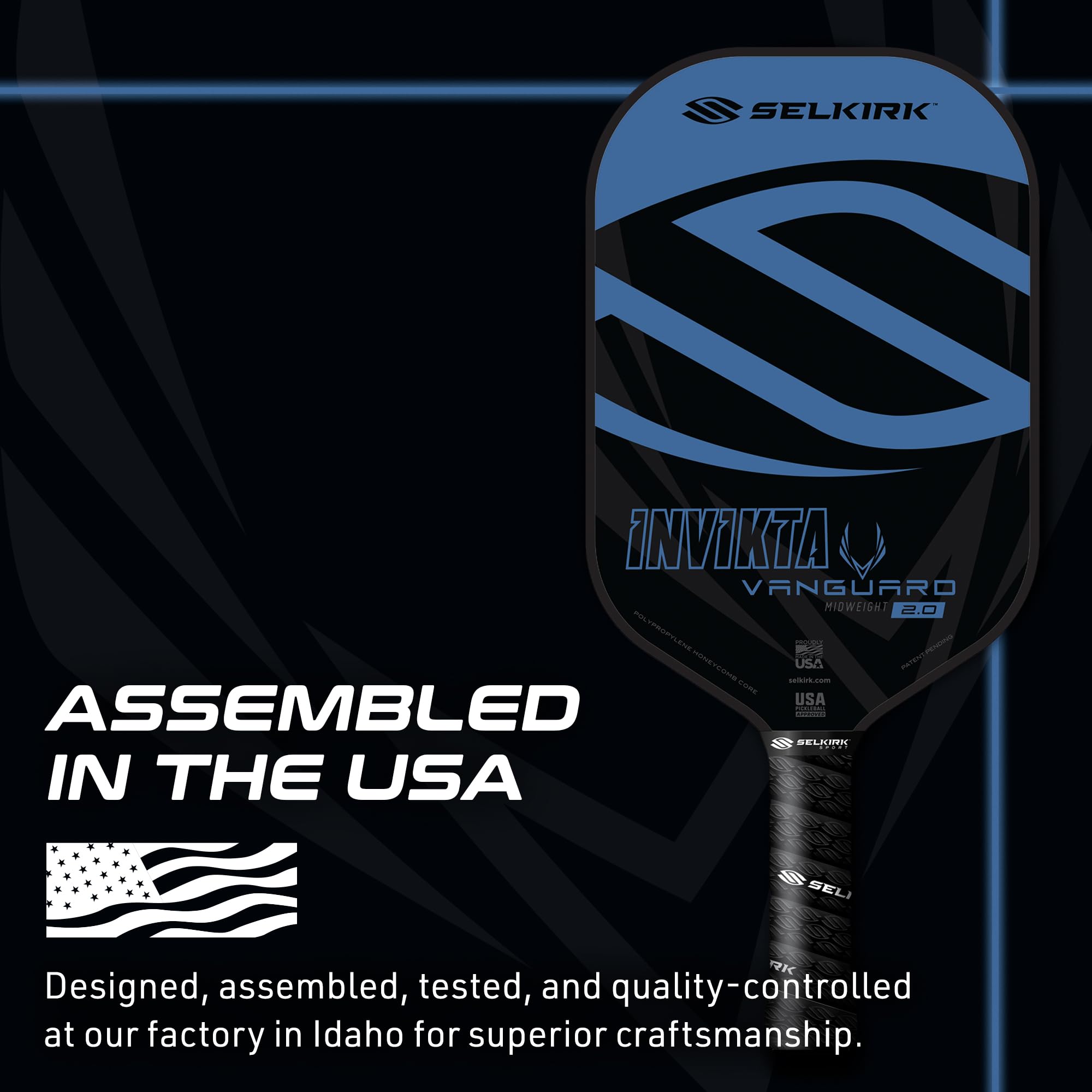 Amazon | Selkirk Vanguard ハイブリッド 2.0 Invikta ミッドウェイト 