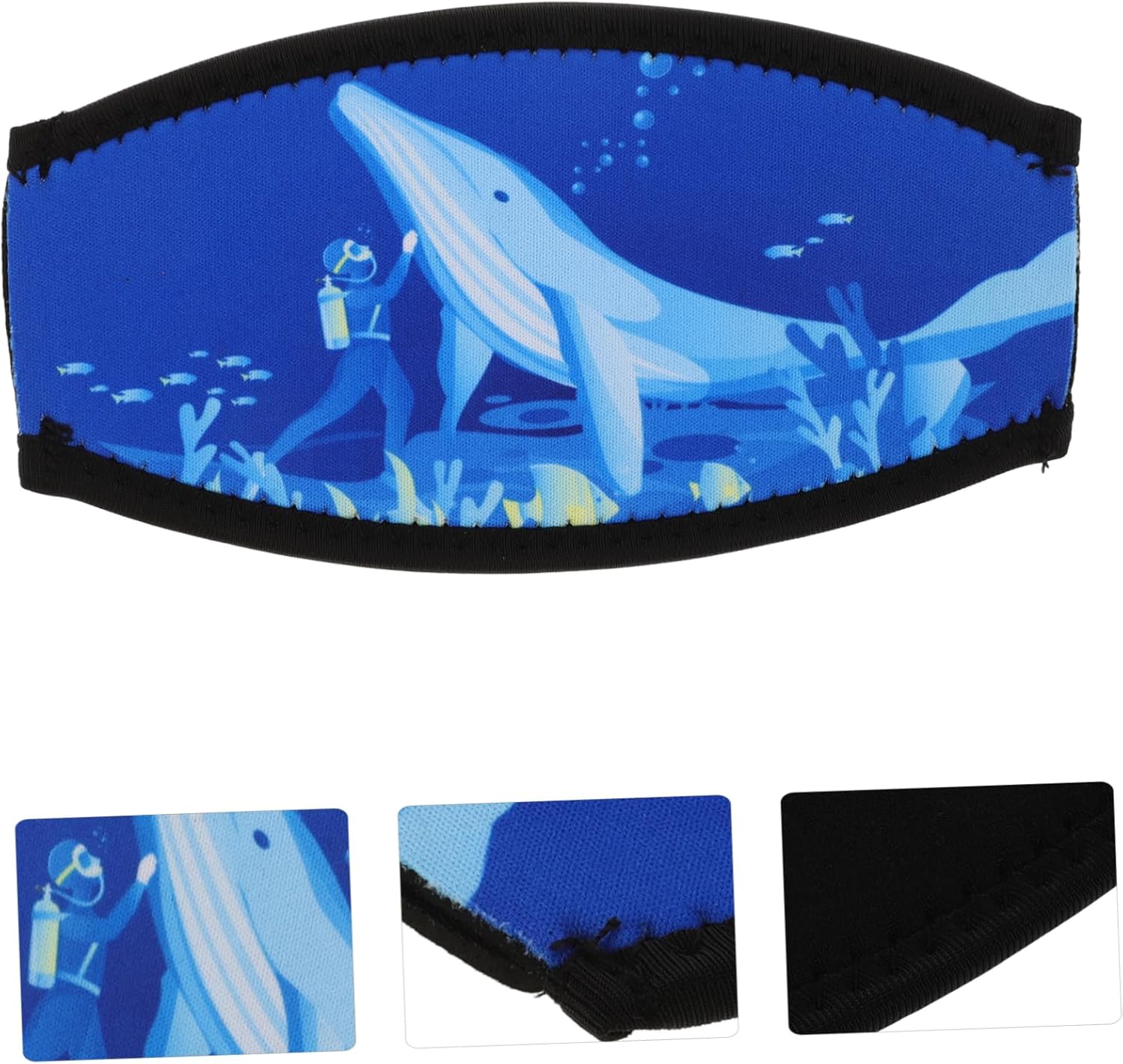 POPETPOP Diving Mask Strap Cover Goggle Strap Soft Pad Enhancer for Snorkeling Swim