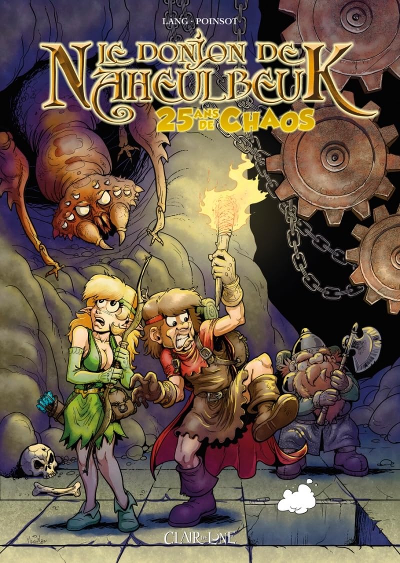Le Donjon de Naheulbeuk : 25 ans de Chaos - Marion Poinsot - Clair De Lune - relié - Bande dessinée